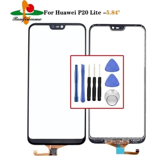 Touchscreen For Huawei P20 Lite ANE-TL00 ANE-LX2 ANE-LX3\ Nova 3E ANE-AL00 Touch Screen Digitizer Panel Front Glass Sensor