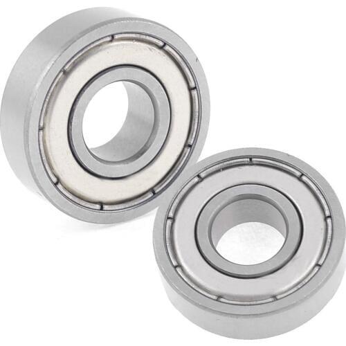 MYLB-2 Pcs 6000Z Dual Shielded Sealed Deep Groove Ball Bearings 26mm x 10mm x 8mm