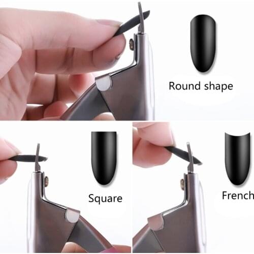 Q1FB U-Shape Nail Clipper Manicure Pedicure Tools Kit for Fingernail Toenails Cuticle Trimmer with Cuticle Pusher and Cutter