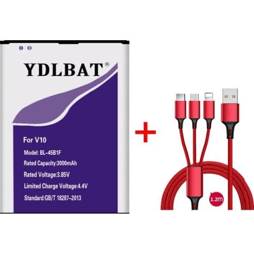 YDLBAT 3000mAh BL-45B1F Battery for LG V10 H961N F600 H900 H901 VS990 H968