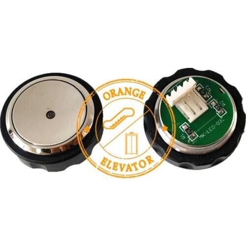 10 Pieces Elevator Push Button Anti-Vandal button Red or Green Light