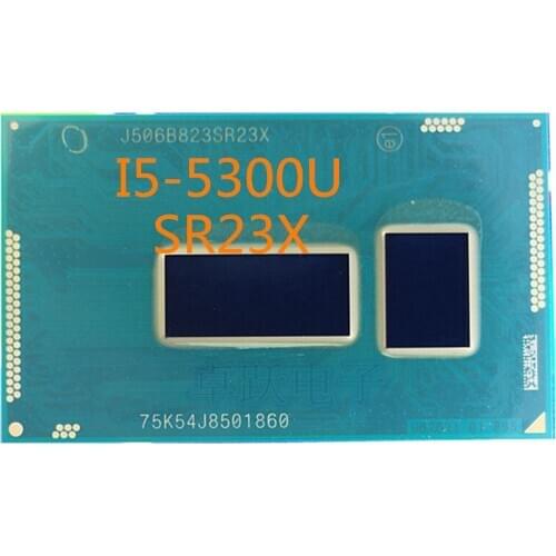 100% brand new and original CPU I5-5300U SR23X I5 5300U SR23X BGA