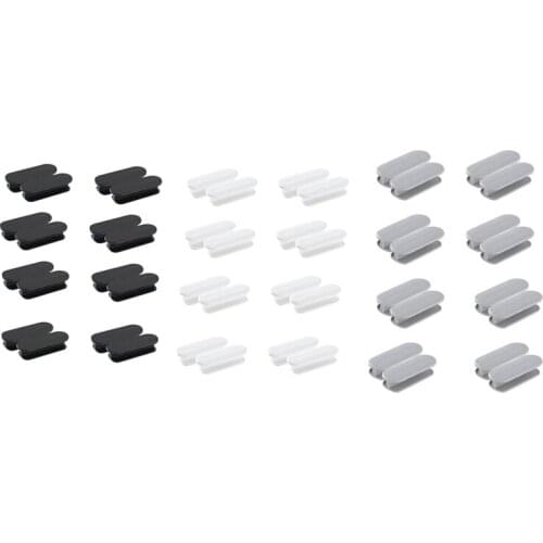 16Pcs Self-Adhesive Instant Drawer Door and Window Handle Assistant Sticker Plastic Furniture Kitchen Cabinet