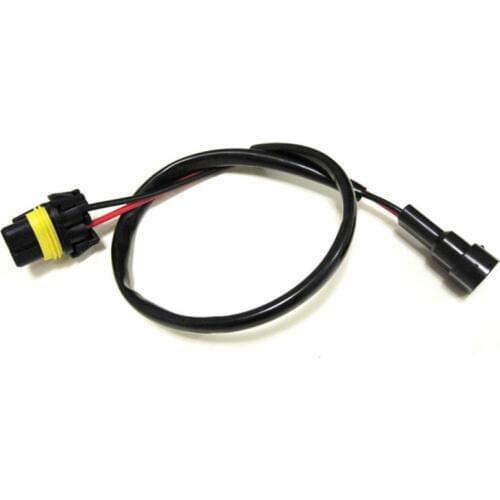 2PCS 50cm 9006/HB4 Male/Female Extend Connector/Adaptor Wiring Harness Headlights/Fog Lamp Socket