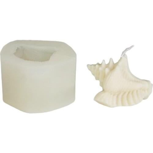 3D Conch Silicone Mold for Baking Chocolate Cake Dessert Mould Pastry Mousse Plaster Candle Making DIY Tools
