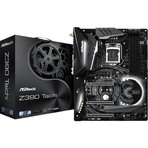 ASRock Z390 Taichi For Intel LGA 1151 Socket SATA3 Ultra M.2 Interface USB 3.1 Type A+C DDR4 ATX Desktop Mainboard