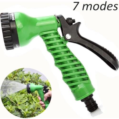 Car Wash Water Gun Car Washer Spray 7 Patterns Water Gun Household Watering Hose Spray Gun Garden Water Spray Lawn Sprinkler