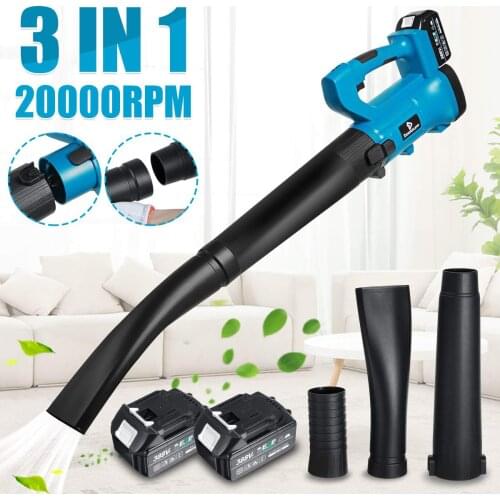 3-In-1 20000RPM Cordless Electric Air Blower Handheld Leaf Blower Dust Collector Sweeper Garden Tools for Makita Li-ion Battery