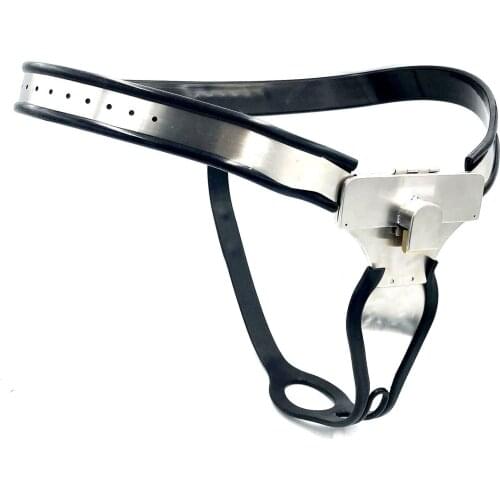 Cbt Bondage Metal Chastity Belt Pants Sex Toys For Women BDSM Erotic Stainless Steel Female Chastity Device Lock Adult Games