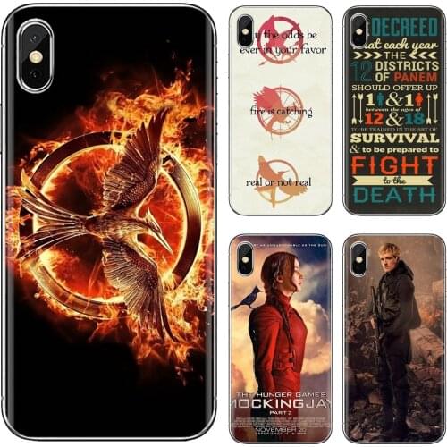 For Samsung Galaxy J1 J2 J3 J4 J5 J6 J7 J8 Plus 2018 Prime 2015 2016 2017 Phone Covers The Hunger Games Mockingjay bird