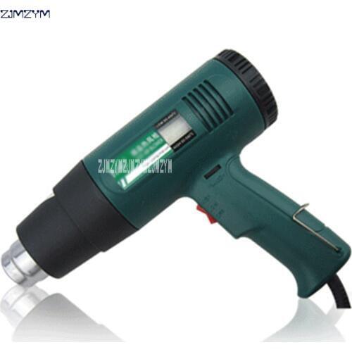 New F803-C Heat Gun Hot And Cold Digital Electronic Thermostat Industrial Hot Air Gun 220V 1600W 50-480 Degrees 250-500 l / min
