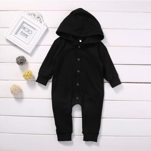 HOT Sale Emmababy Fashion Baby Jumpsuits 0-24M Newborn Infant Baby Boy Girl Kids Cotton Romper Jumpsuit Clothes Outfit