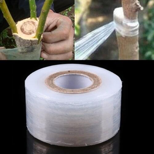 1 Roll Grafting Film Tape 0.03*100m Eco-friendly Grafting Tape Film Fruit Tree Plants Branch Gardening Bind Tape Garden Tools