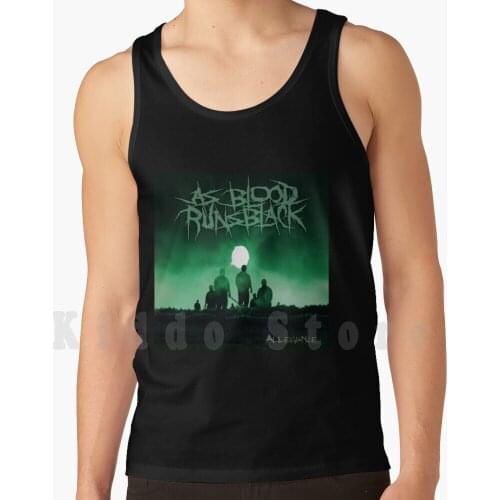 Man As Blood Runs Black Fashion Solid Color Tank Tops Vest 100% Cotton Dead Infection Killwhitneydead Assuck Extreme