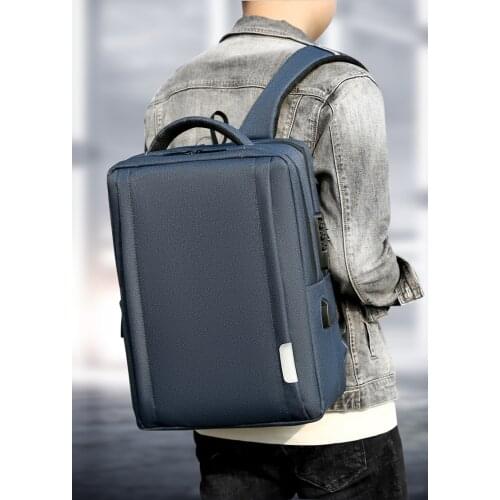 Male School Backpack 2021 New Anti Theft Men Backpacks Business 14" 15.6" Laptop Bag Casual
