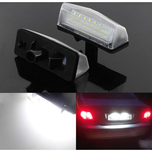 2pcs CANbus LED License Plate Light white 6000k For Toyota Prius ,For Venza ,For toyota RAV4, For Lexus CT200H &ZWA10 2011~UP