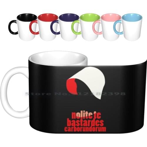 The Handmaids Tale Ceramic Mugs Coffee Cups Milk Tea Mug The Handmaids Tale Nolite You Bastardes Carborundorum Tv Tv Shows Tv