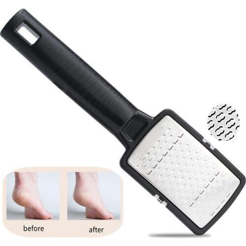Grindstone Calluses Remover Cutin Sole Heel File Grinding Foot Contusion Rasp Rub Baseboard With Skin Scrap Collection Box