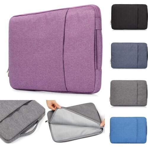 Waterproof Laptop Sleeve 11 12 13 14 15 16 Inch Bag for Macbook Air Pro Ratina 13 Laptop Carring Case Notebook Cover Zipper Bag
