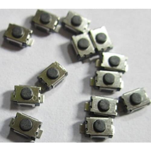 100Pcs/lot for 3*4*2mm Microswitch Tactile Button Switch Car Key Switch Button For Honda Flip Remote key M142