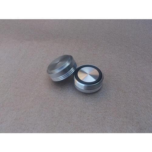 4 pcs diameter 39mm high 17mm all-aluminum audio amplifier foot device shock absorber foot pad feet shock pad