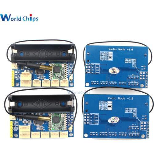 5PCS 868mhz LoRa Radio Node V1.0 IOT Wireless Transmission Lora Module RFM95 SX1276 for Arduino ATmega328P 3.7-12V uFL Antenna