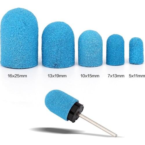 80# 120# 180# Electric Nail Machine Nail Drill Bits Nail Art Sanding Bands UV Gel Acrylic Polish Remover For Nail Accessory Tool