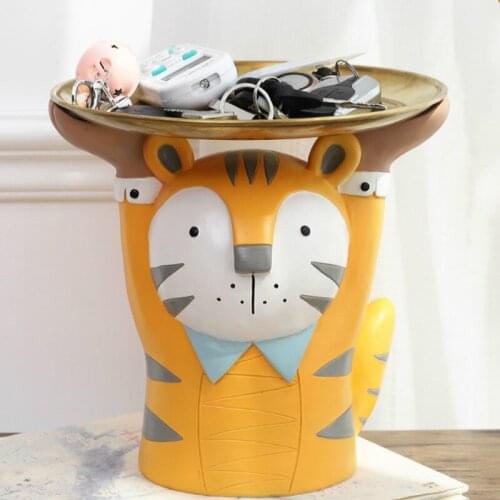 American cartoon animal porch key storage decoration creative home decorations living room wine cabinet desktop rack LB030511