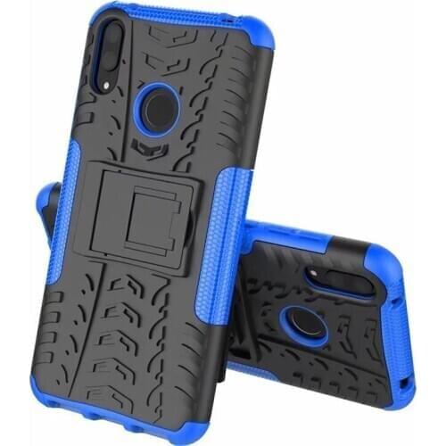 Rubber Armor Case For Huawei Honor 9 Lite Honor9 Nova 3i 4 Y5 Y6 Prime 2018 Honor 9Lite 6X 8X 8C 8A Pro Hybrid Stand Hard Cover