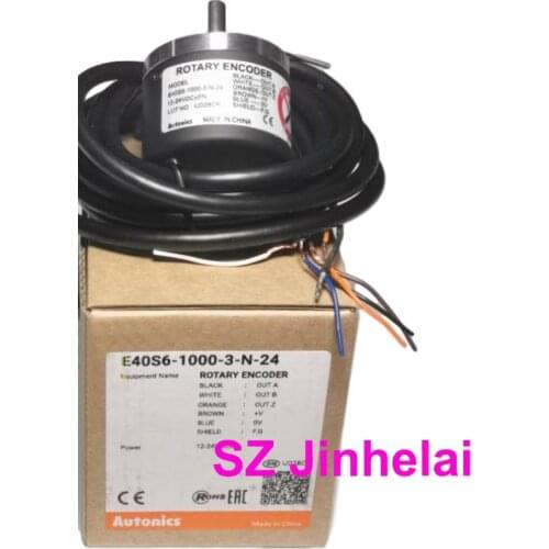 Autonics E40S6-1000-3-N-24 Authentic original INCREMENTAL ROTARY ENCODER