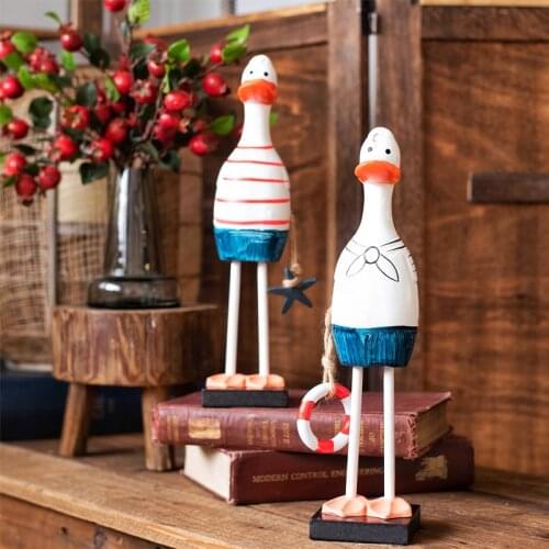 Nordic style decorative ornaments sailor duck set special desktop cute creative gifts home decoration accessories modern