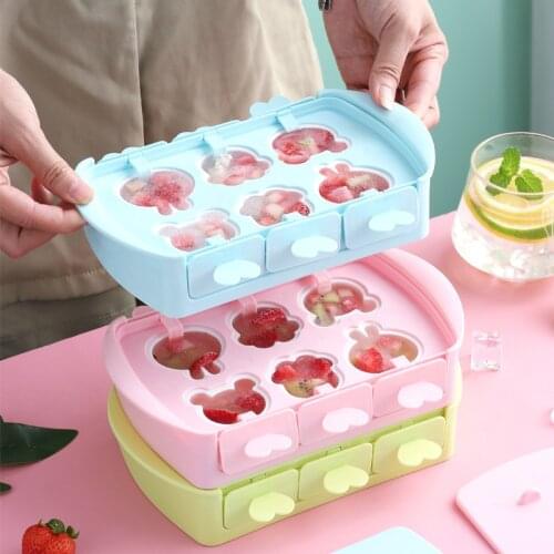 Ice Cream Mold Ice Cube Molds Popsicle Maker Kitchen Tools Popsicle Mould Ice Cream Tray Ice Cream Silicone Mold Popsicle Mold