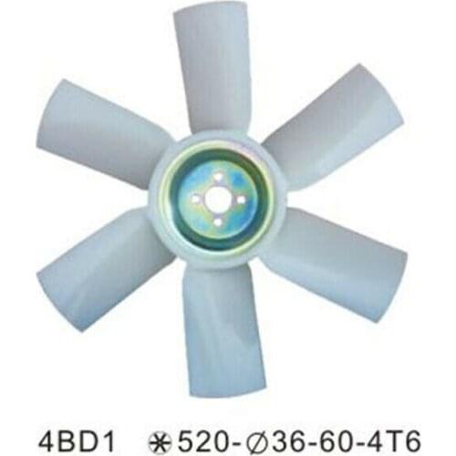 4BD1 Fan Blade Fit for Hitachi Excavator EX120-2 With ISUZU Engine