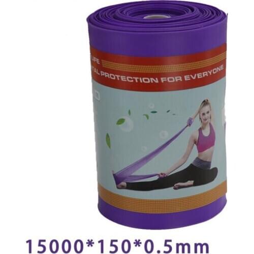 Wholesale Elastic Resistance Bands Expander Stretch Exercise Rubber Fitness Equipment Pull Rope Strength Training Gym