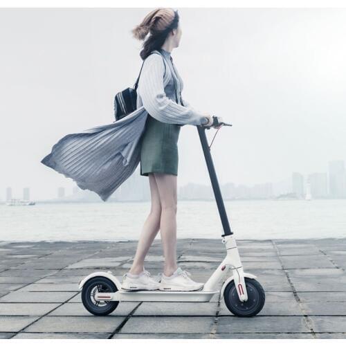 Original XiaoMi MI Mijia Smart Electric scooter Battery Electric Skate Adult Foldable Bike Mini Motor Scooter Steering-wheel