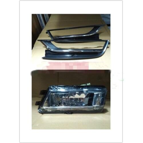 Osmrk Front bumper light Front fog lamp cover for Volkswagen passat 2011-2015 B5
