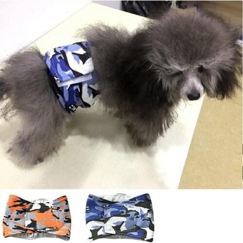 100% Cotton Dog Diapers Dog Shorts Male Pet Dog Underwear Sanitary Shorts Waterproof Dog Physiological Pants Pet Products