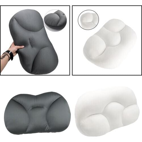 High Elasticity Sleep Pillow All-Round Bed Pillow Sleep Memory Foam Egg Shaped, 20