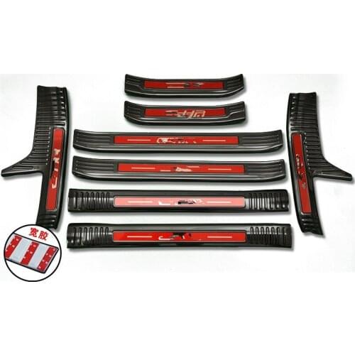 Car-covers 304 Stainless Steel Scuff Plate/Door Sill Door Sill pedal bienvenidos for Toyota C-HR CHR 2017-2020 Car styling