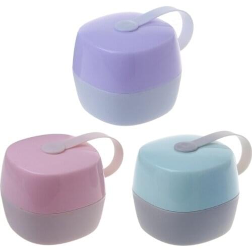 Portable Baby Infant Kids Pacifier Nipple Cradle Case Holder Travel Storage Box F3ME