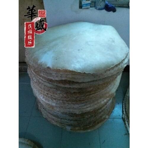 Factory direct sales 18 cm to 3.5 m buffalo leather yellow leather war drums drum painting drum drum drum special drum