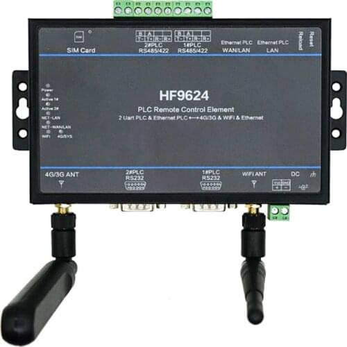 High Flying HF9624 PLC Remote Control Download Monitoring Module Serial Supports Mitsubishi, Siemens, Omron, Schneider, Panasoni