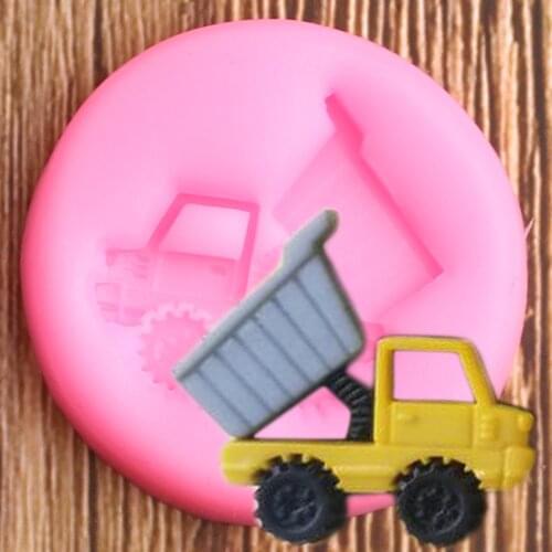 Truck Silicone Mold Fondant Molds Cake Decorating Tools Candy Chocolate Gumpaste Moulds