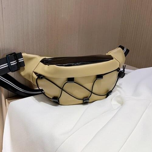 Fashion Womens Waist Bag Chest Bag PU Leather Waterproof Fanny Pack Messenger Shoulder Banana Bags Multifunction Waist Pack