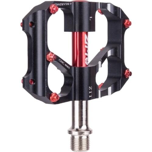 MTB Road Bike Ultralight Bicycle Pedal Mountain Road CNC Bike Part Cycling AL Alloy Hollow 6 Bearings Anti-slip Pedals