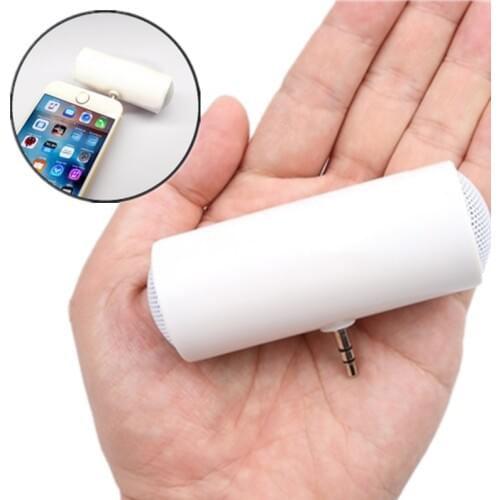 1PC Universal Mini Portable Speaker Monaural Music Stereo Audio Speakers Loud Speaker with 3.5mm Plug Mobile Phone MP3 Players