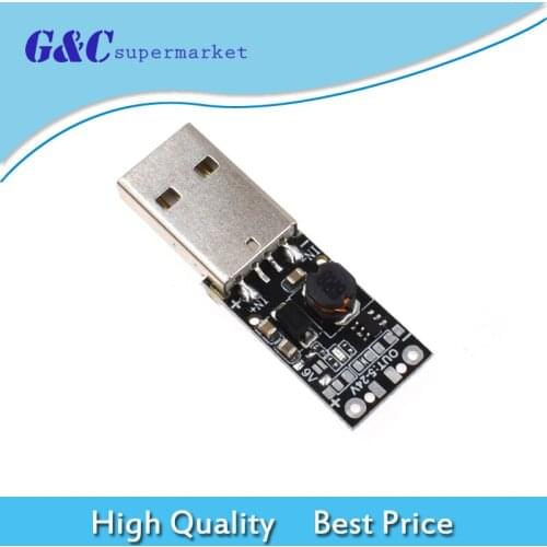 5V to 9V/12V Step Up 8W USB Step-Up Converter Booster Power Supply Boost Module diy electronics