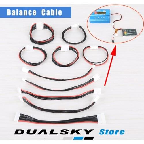 LIPO LIFEBalance extension cable wire exclusive upgrade 2s3s4s5s6s8s UAV aircraft model lithium battery balance lengthen