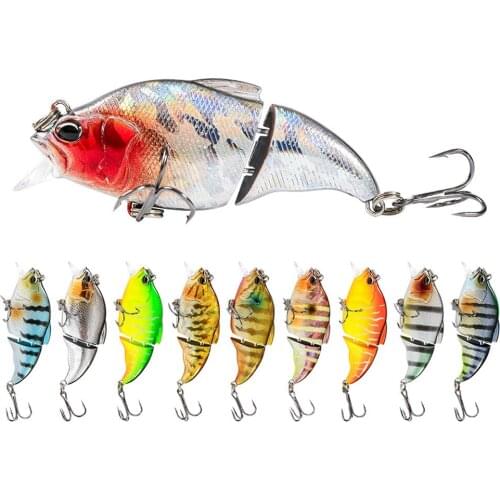10.5g/10cm Soft Lure Multi-section Wobblers Fishing Lures Fishing Luresset Bionic Road Bait Lure 7-section Sea Fishing Lures