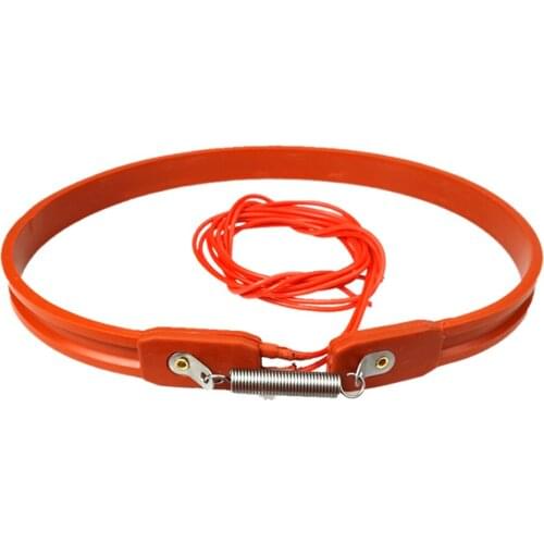 220V AC 15mm Width x 430/450/480/530/550...1000mm Length Silicon Heater Strip For Air conditioner Compressor Crankcase